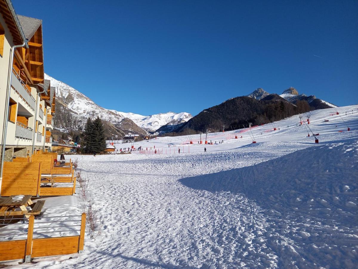 Appartement Les Vallons Au Pied Des Pistes Ancelle Bagian luar foto